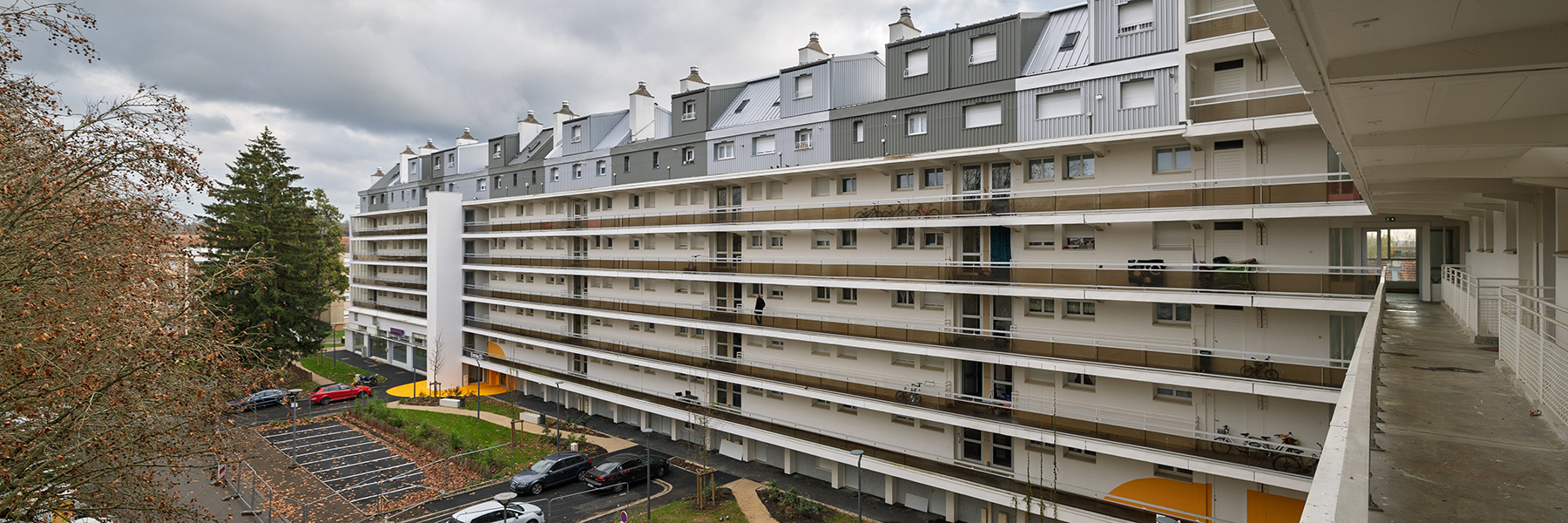 Réhabilitation-création de 119 logements – Metz (57)