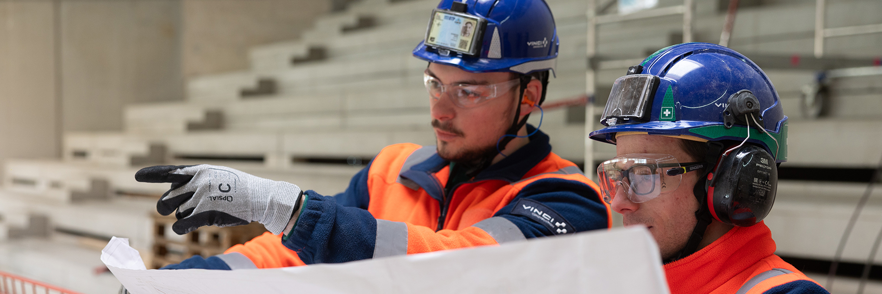 Chez GTM Hallé, nos valeurs sont l'humanité, la confiance et la créativité