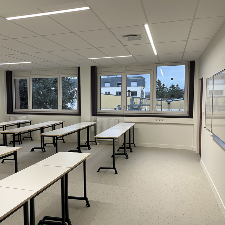 Une salle de classe du lycée professionnel régional du Toulois Photo 2