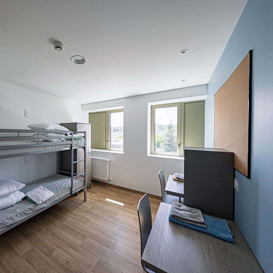 Chambre 2 Résidence Sadoul pour mineurs isolés – Laxou (54)