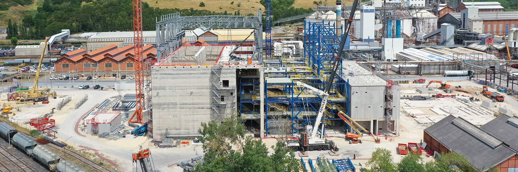 Banière Usine de cogénération à Dombasle-sur-Meurthe